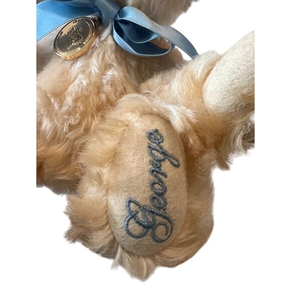 Steiff Teddy Bear George Royal Baby Limited Edition 664113 Mohair w/Tag - Picture 3 of 10